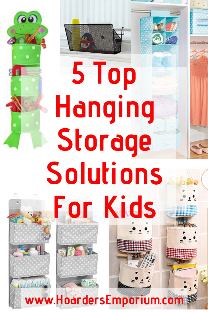 hanging storage for kids
